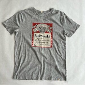 Charles Bukowski T-Shirt Unisex Size Large